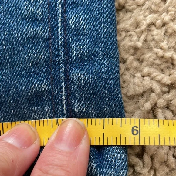 HUDSON COLLIN FLAP SKINNY CROP MED WASH BLUE SIZE 26 NWT - Picture 11 of 14